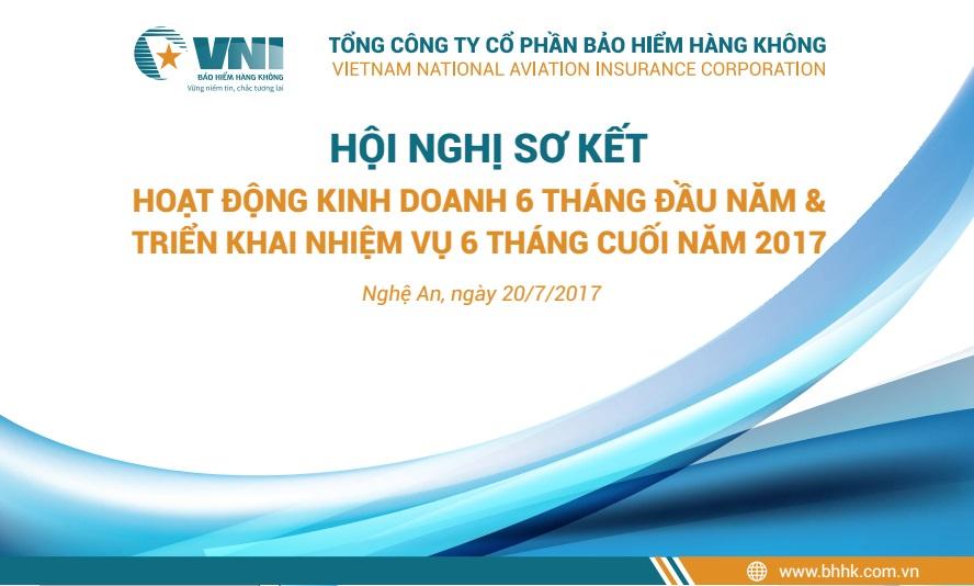 Hội nghị sơ kết hoạt động kinh doanh 6 năm 2017 