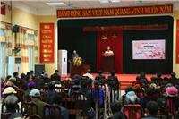 VNI TRAO QUÀ TẾT NGHĨA TÌNH XUÂN GIÁP THÌN CHO GIA ĐÌNH CHÍNH SÁCH HUYỆN MỸ ĐỨC