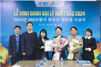 VNI VINH DANH ĐẠI LÝ HÀN QUỐC XUẤT SẮC NĂM 2024