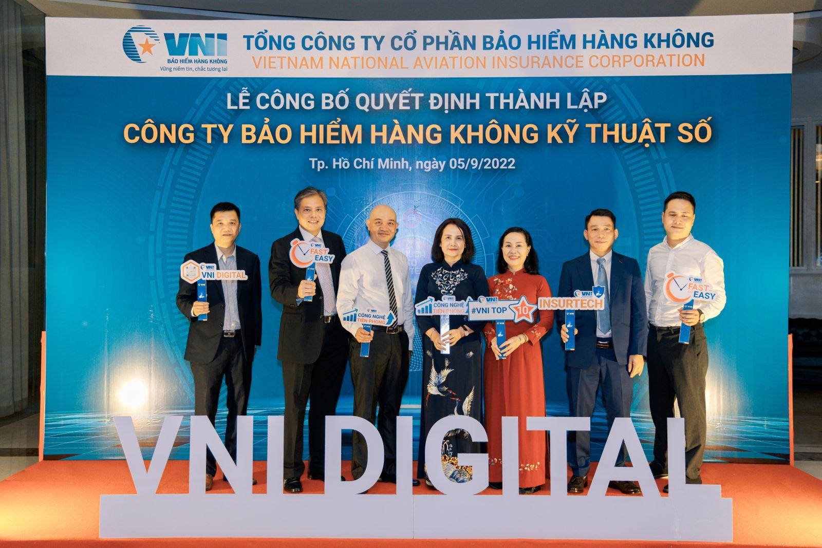 VNI ra mắt Công ty Bảo hiểm Hàng không Kỹ thuật số kinh doanh trên nền tảng đa kênh