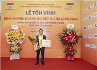 BẢO HIỂM HÀNG KHÔNG (VNI) NHẬN BẰNG KHEN TẠI LỄ TÔN VINH DOANH NGHIỆP, DOANH NHÂN THĂNG LONG 2023