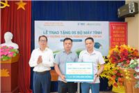 VNI TIẾP SỨC ĐẾN TRƯỜNG CHO HỌC SINH 2 TRƯỜNG TẠI YÊN BÁI