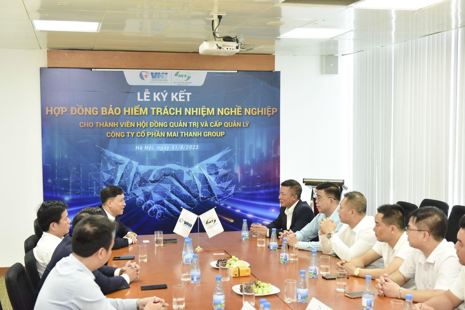 VNI BẢO HIỂM TRÁCH NHIỆM NGHỀ NGHIỆP CHO CÁN BỘ QUẢN LÝ CẤP CAO CỦA MAI THANH GROUP