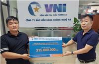 VNI TẠM ỨNG BỒI THƯỜNG HƠN 300 TRIỆU ĐỒNG QUYỀN LỢI BẢO HIỂM TNDS XE Ô TÔ TẠI NGHỆ AN
