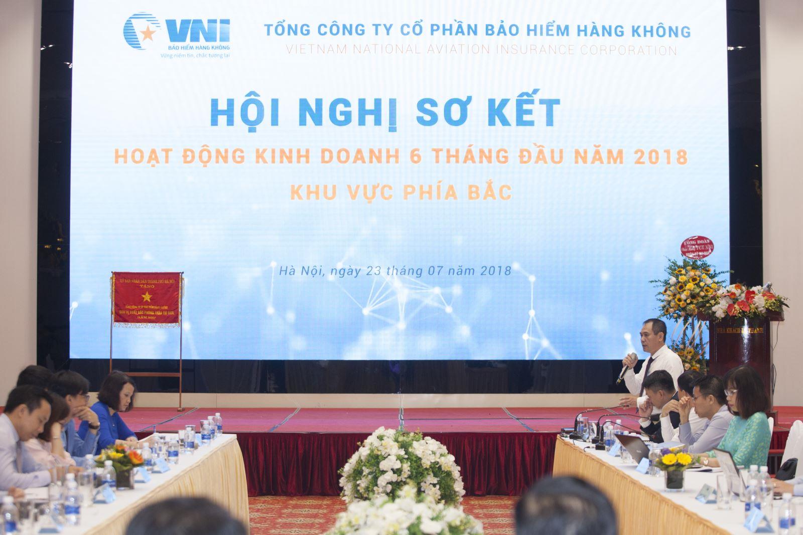 VNI - Hội nghi sơ kết 6 tháng đầu năm 2018, Ra mắt website bảo hiểm online www.ebhhk.com.vn