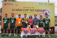 VNI tham dự và tài trợ bảo hiểm VĐV giải bóng đá kỷ niệm 25 năm thành lập Tập đoàn T&T