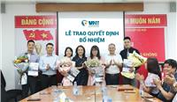 VNI BỔ NHIỆM LẠI MỘT SỐ VỊ TRÍ LÃNH ĐẠO BAN, PHÒNG TẠI TRỤ SỞ CHÍNH