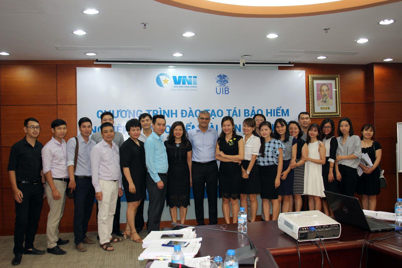 VNI đào tạo chuyên sâu tái bảo hiểm nghiệp vụ bảo hiểm tài sản - kỹ thuật