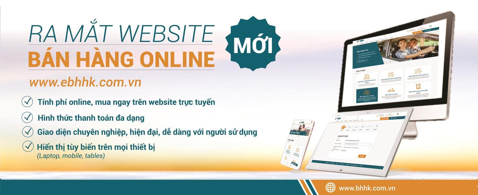 Giới thiệu website www. ebbhk com vn (Bảo hiểm Hàng không)