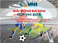 Giải bóng đá VNI: Các đội bóng tranh tài quyết liệt