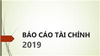 Báo cáo tài chính kiểm toán năm 2019