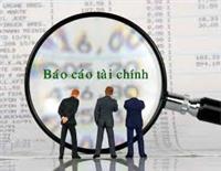 Báo cáo tài chính quý III năm 2017