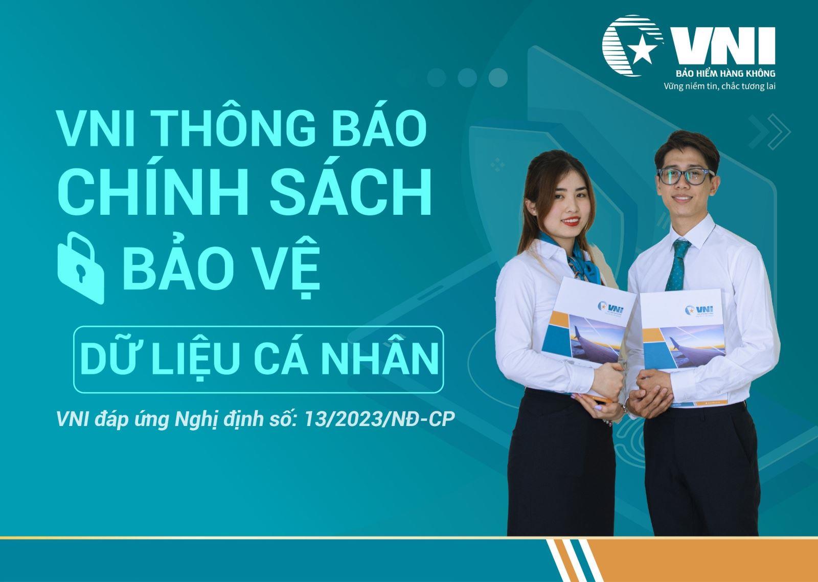 VNI THÔNG BÁO CHÍNH SÁCH BẢO VỆ DỮ LIỆU CÁ NHÂN