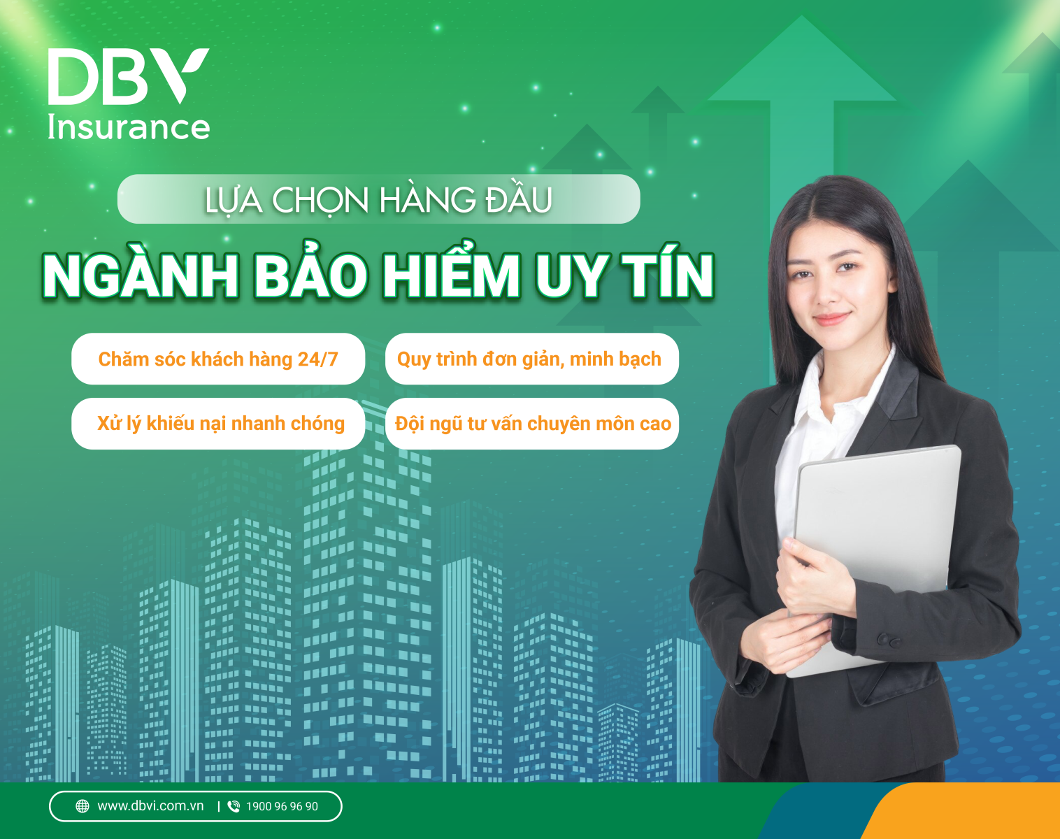 LỰA CHỌN HÀNG ĐẦU TRONG NGÀNH BẢO HIỂM UY TÍN
