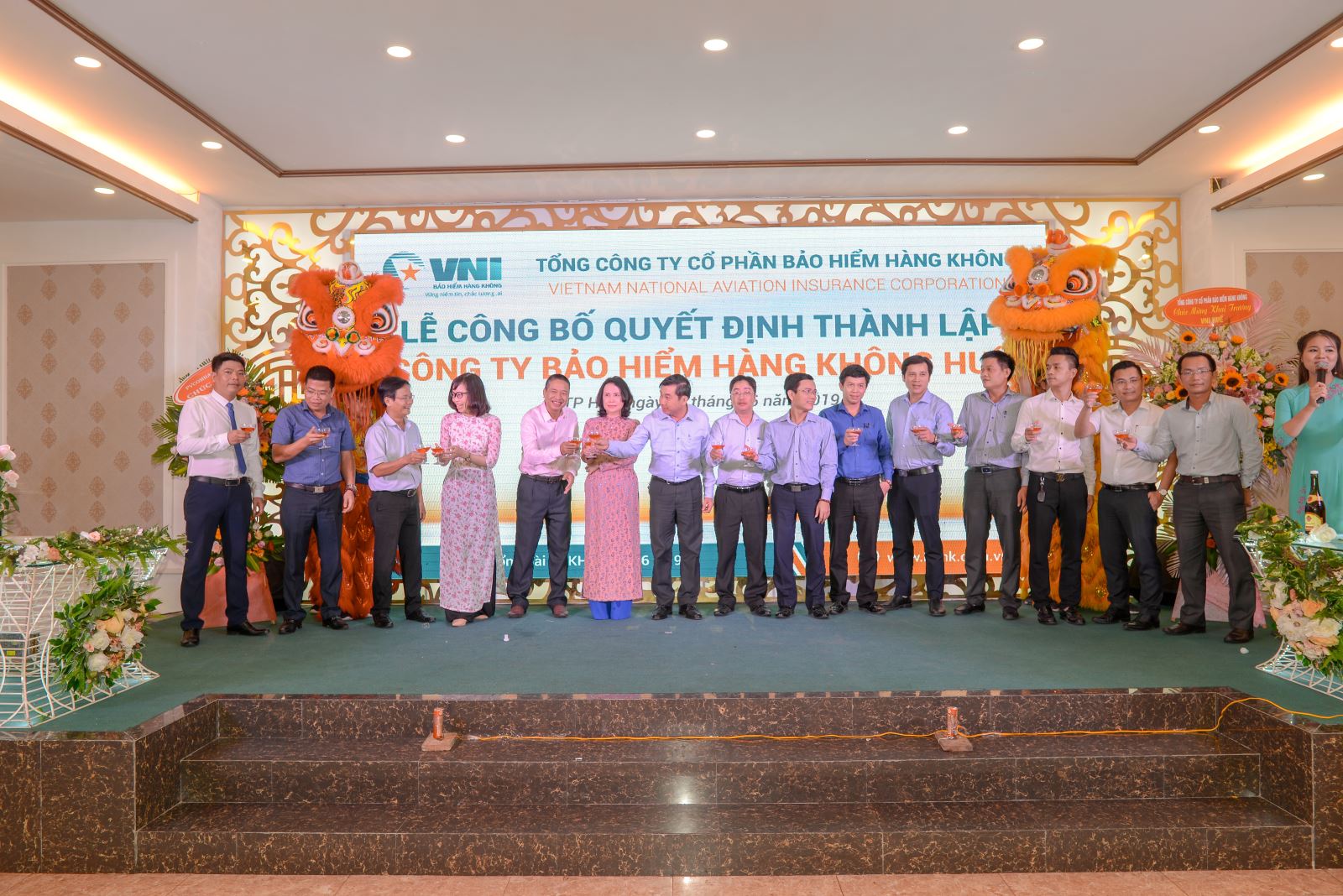 Bảo hiểm Hàng không (VNI) công bố Quyết định thành lập VNI Huế 3