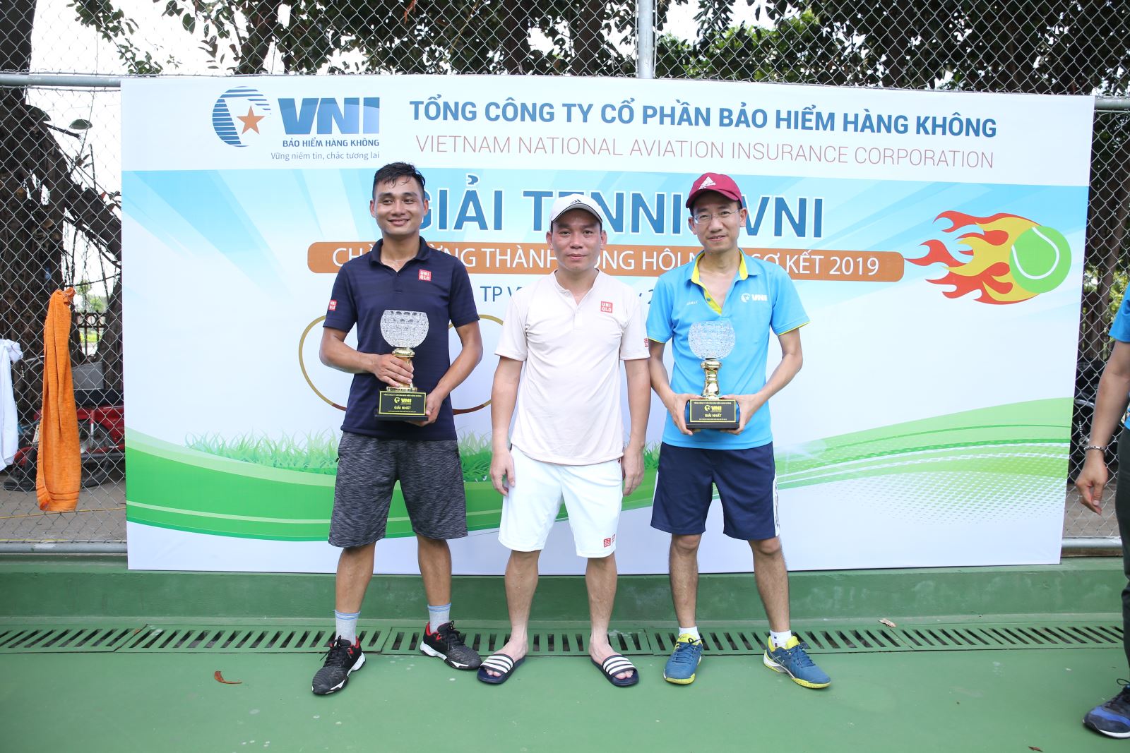 Giải tennis VNI chào mừng thành công Hội nghị sơ kết 2019