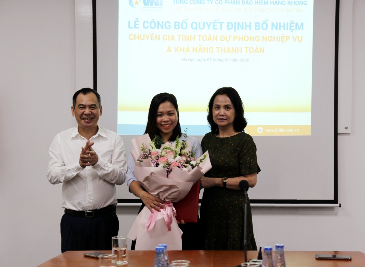 VNI bổ nhiệm Chuyên gia tính phí dự phòng nghiệp vụ & khả năng thanh toán